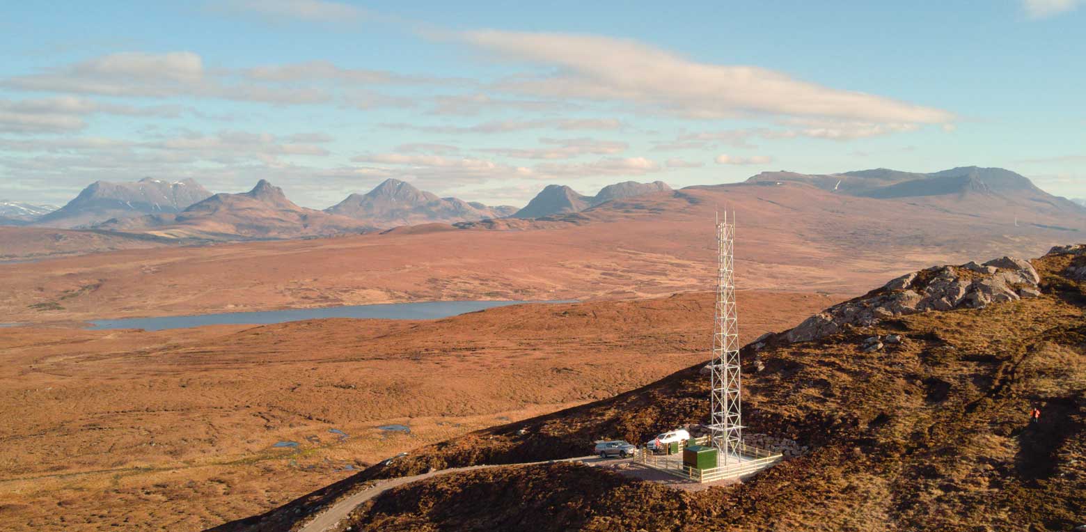 Mobile Phone Mast Achiltibuie