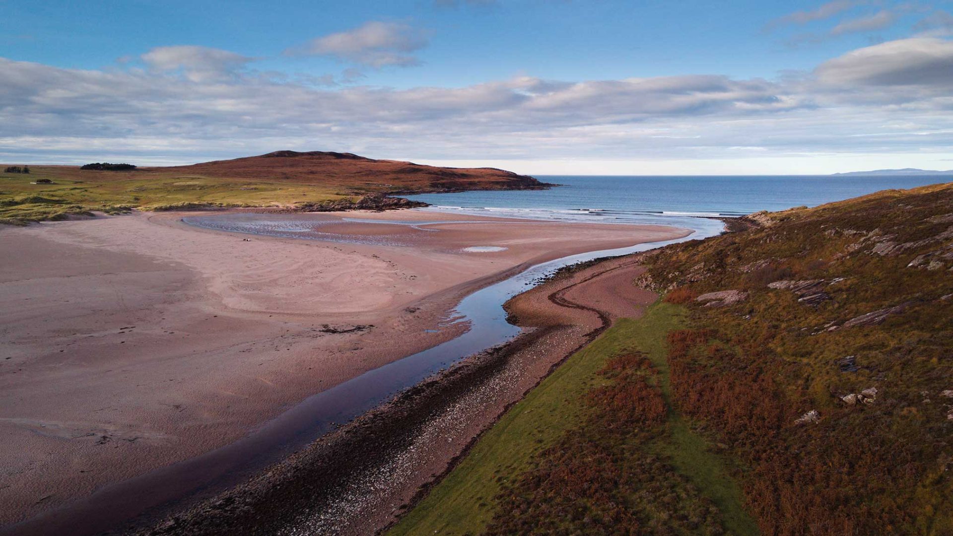 picture of achnahaird beach near achiltibuie